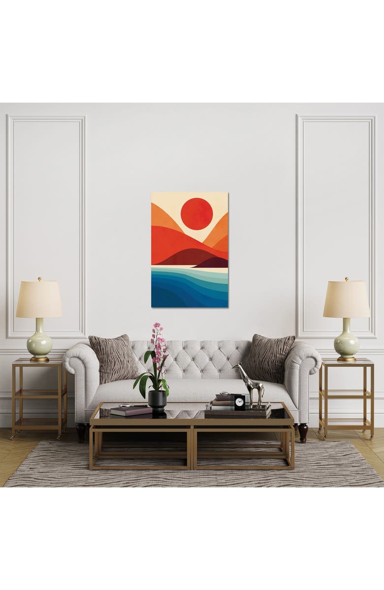 iCanvas Seaside by Jay Fleck Canvas Wall Art, Alternate, color, 