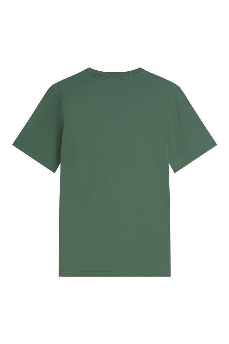 Artwork Organic Cotton Graphic T-Shirt, Alternate, color, DARK FOREST
