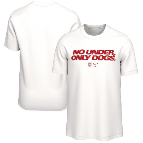 Men's Nike White USMNT No Under Only Dogs T-Shirt