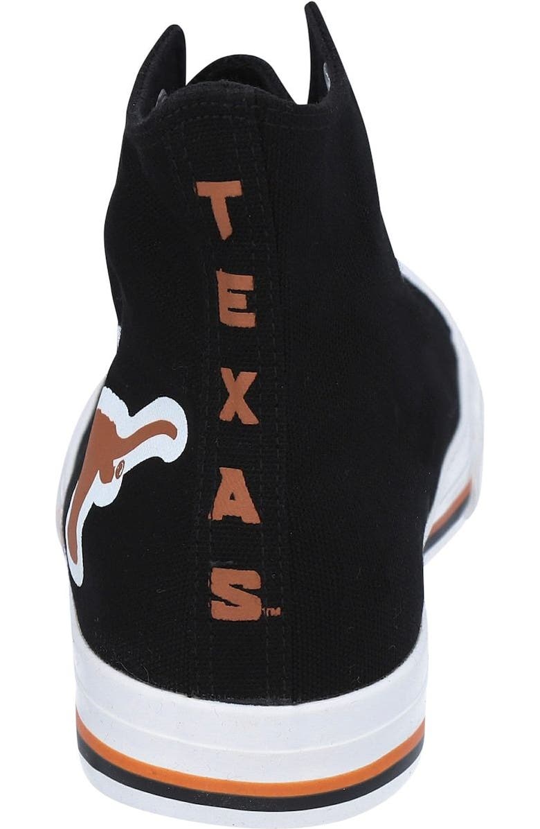 FOCO Men's FOCO Texas Longhorns Big Logo High Top Canvas Shoes, Alternate, color,