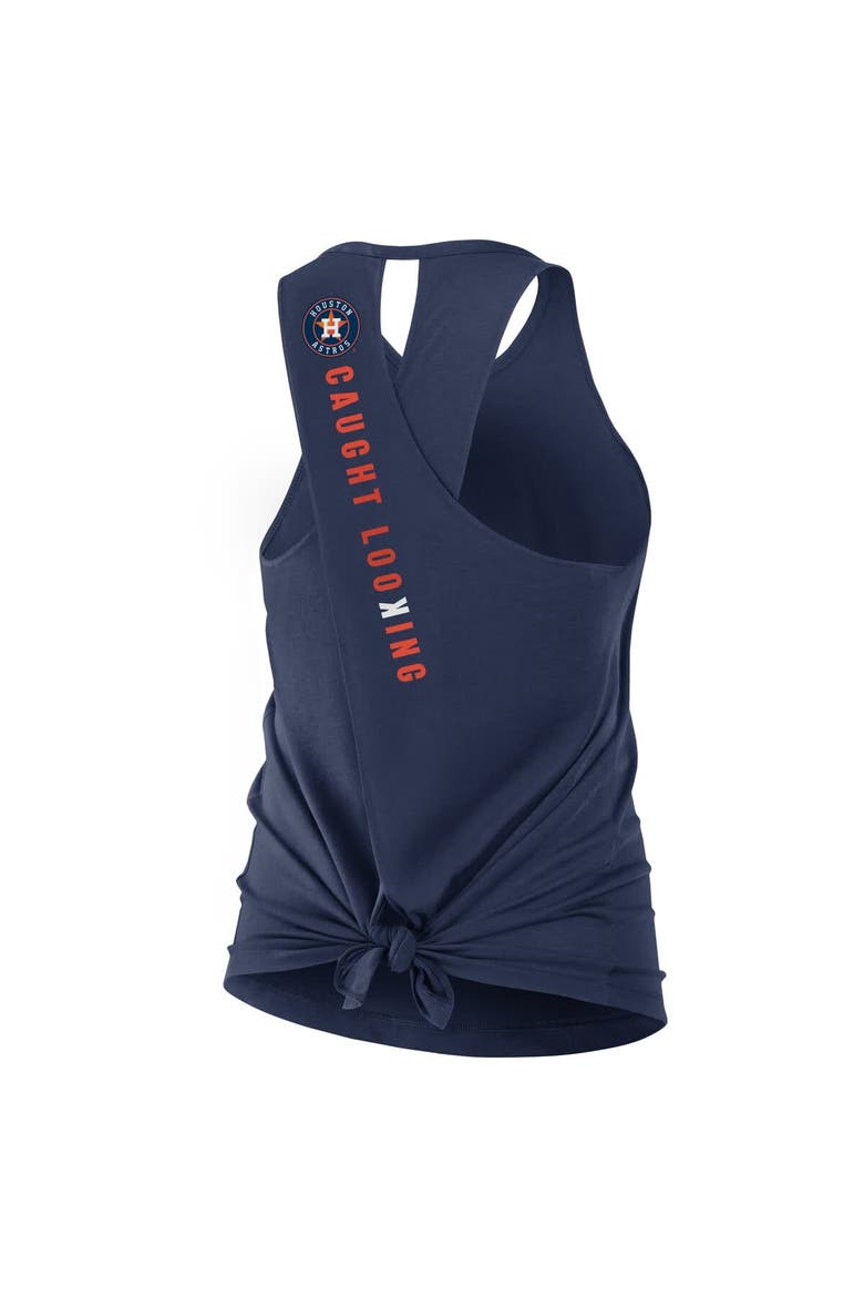 Women's Nike Navy Houston Astros Crisscross Performance Tank Top, Alternate, color, Navy