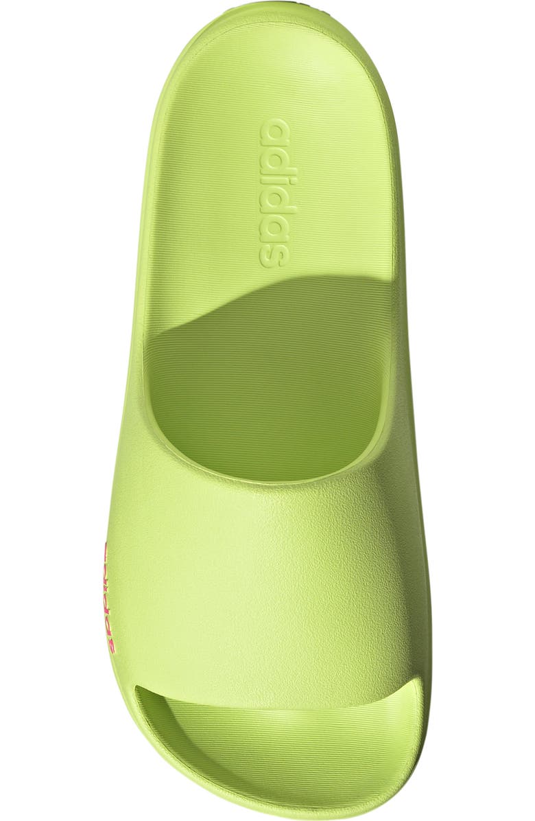 adidas Adilette Lumia Slide Sandal, Alternate, color, Pulse Lime/ Lime/ Lucid Pink