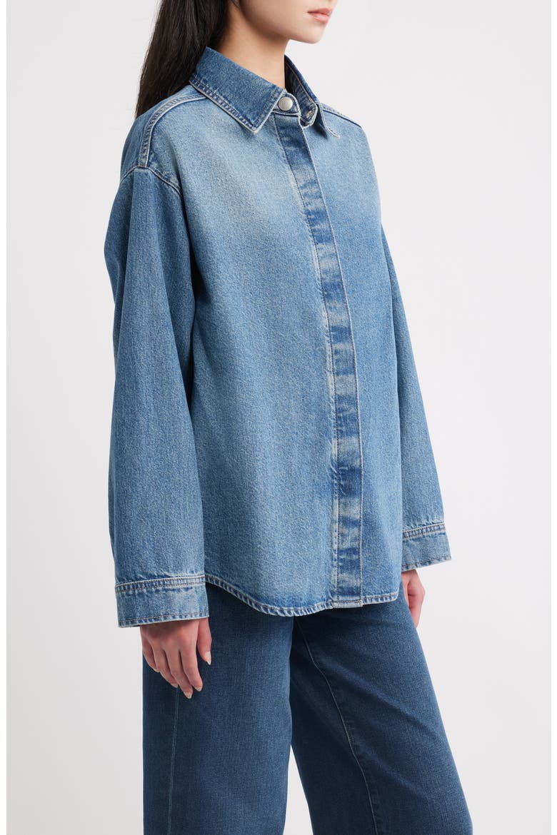 Addison Overshirt, Alternate, color, ENDLESS SEA