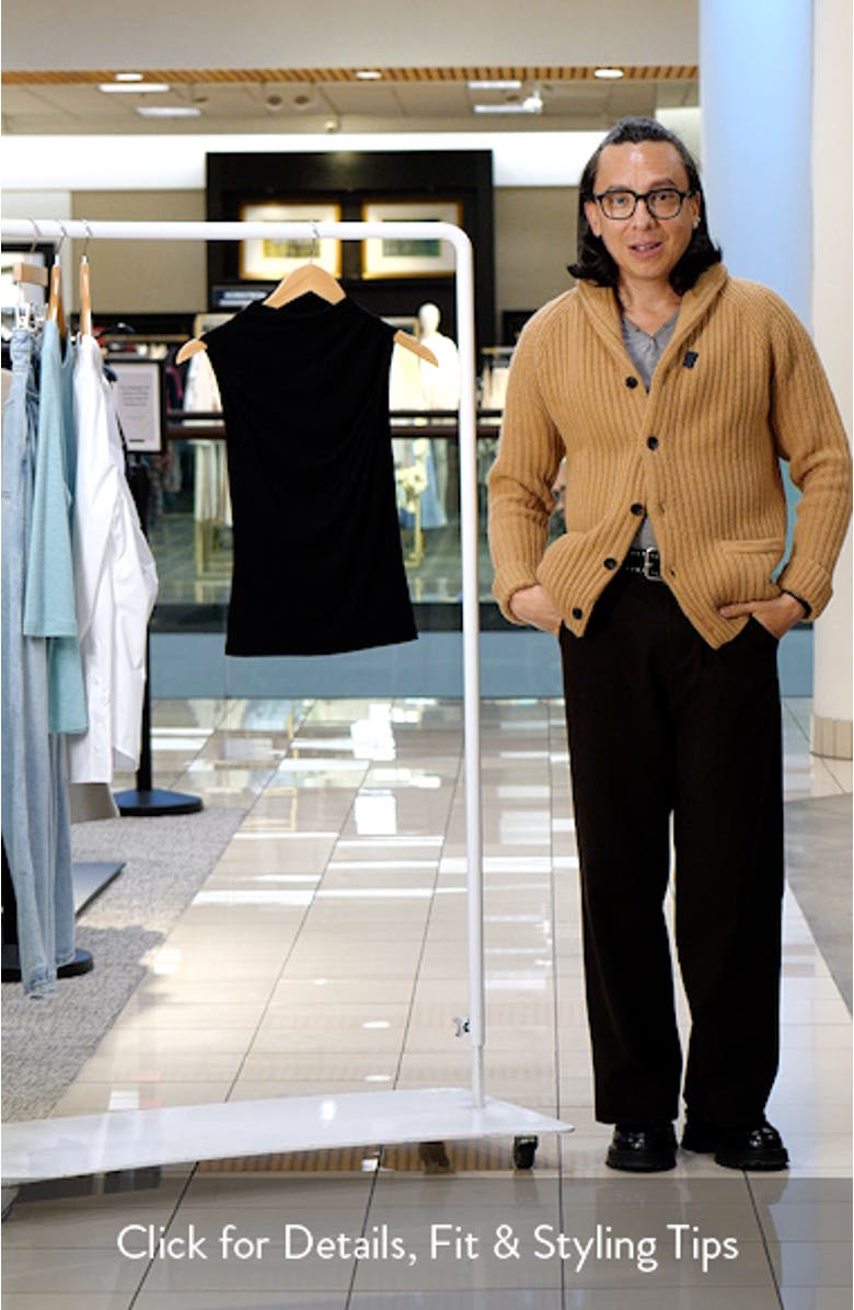 Cowl Neck Shell, sales video thumbnail