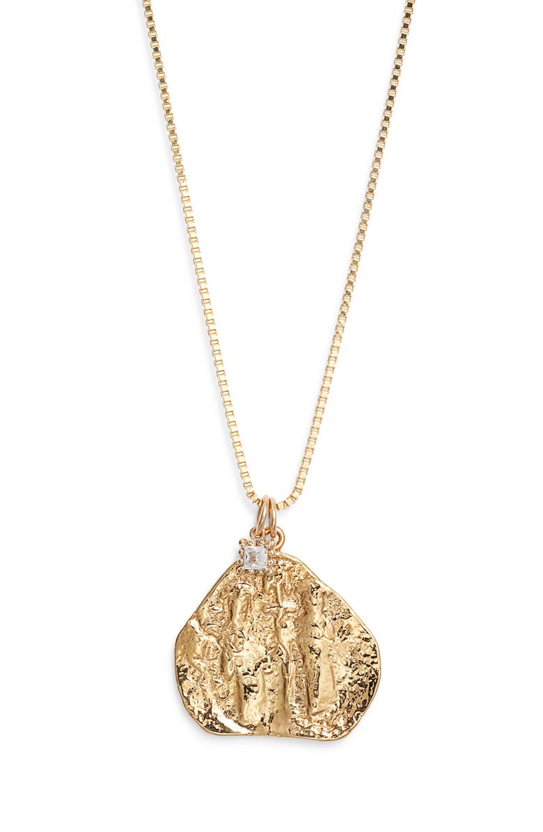 Child of Wild Uffizi Pendant Necklace, Main, color, Gold