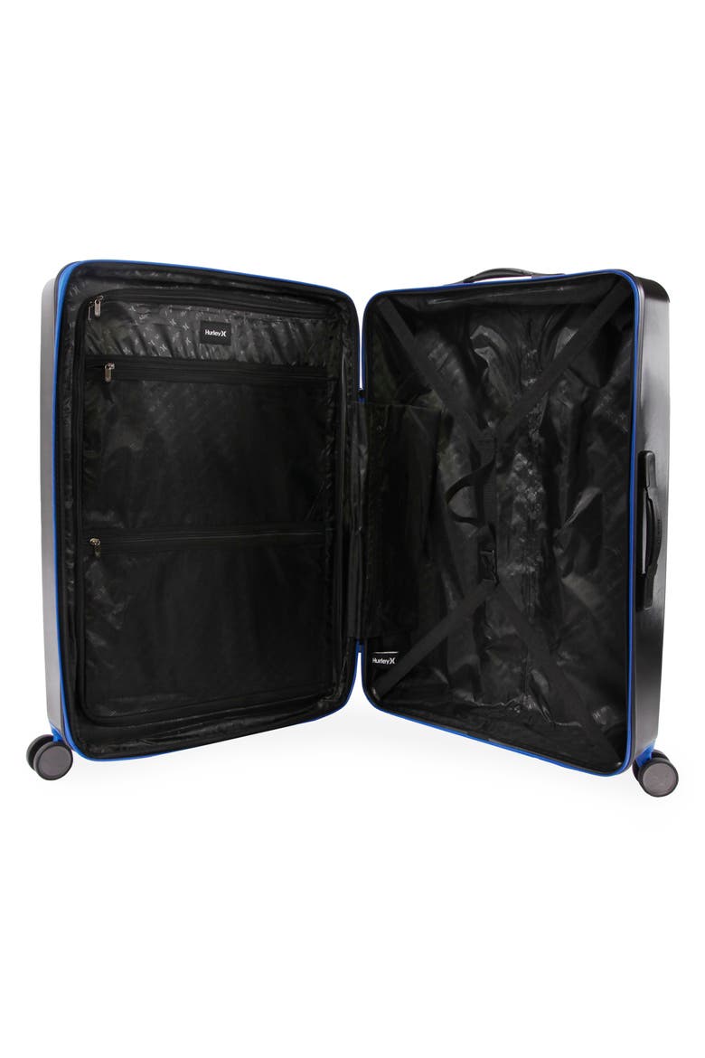 Wave 29" Hardshell Spinner Suitcase, Alternate, color, BLACK/ BLUE