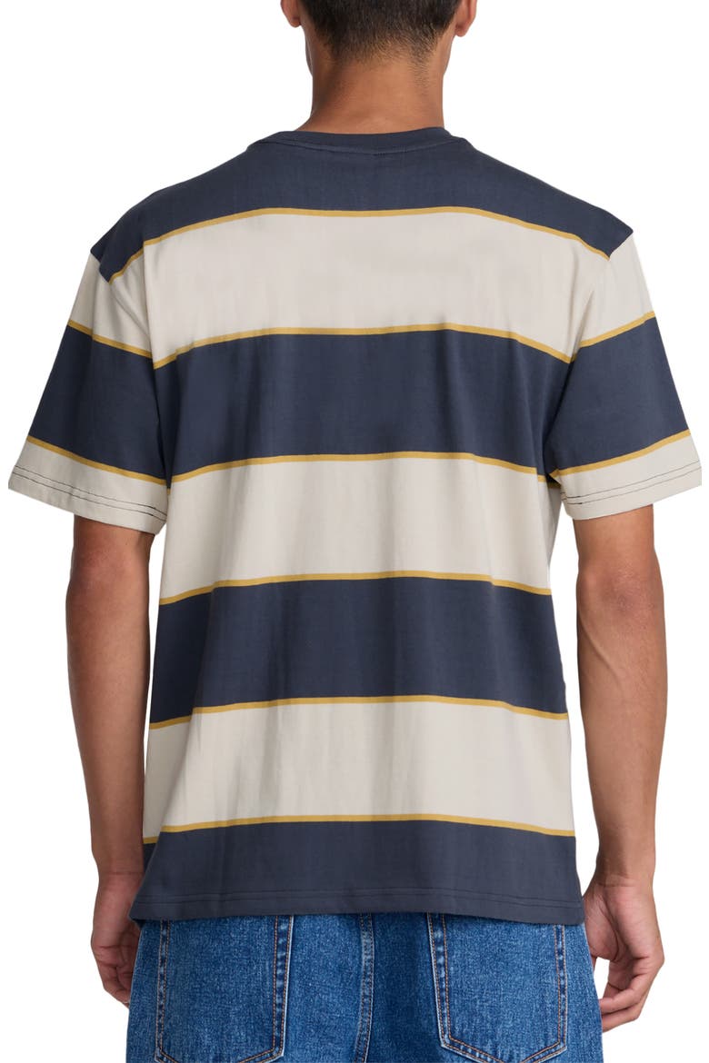 Dayshift Stripe Cotton Pocket T-Shirt, Alternate, color, LIGHT KHAKI