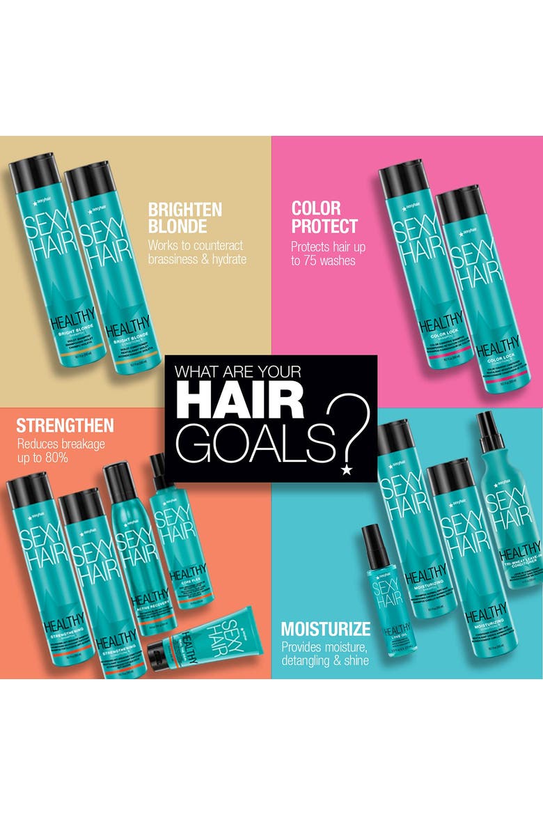 SexyHair Healthy Active Recovery Repairing Blow Dry Foam 6.8 oz, Alternate, color, N/A