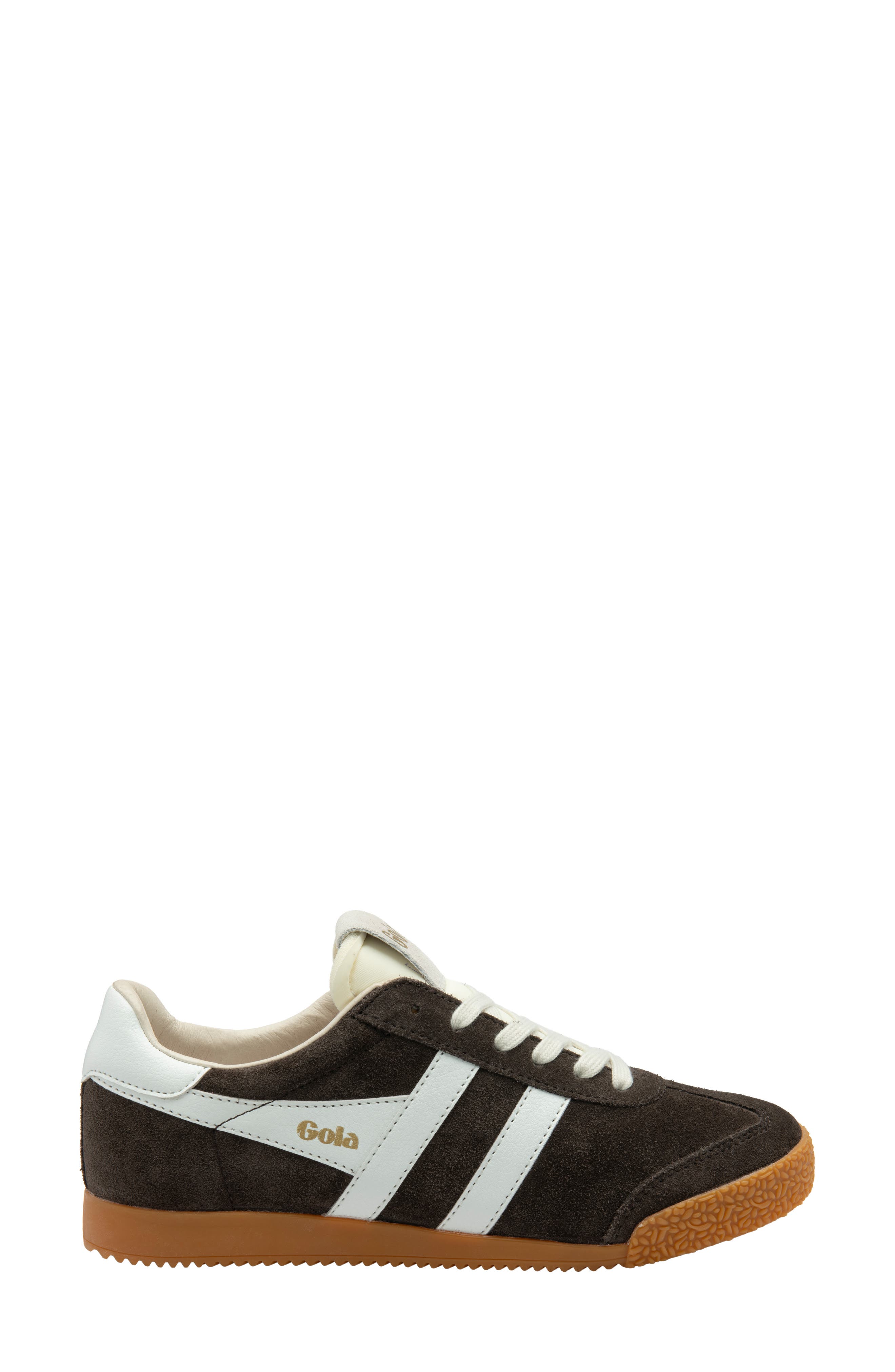 Gola Elan Sneaker, Alternate, color, Mocha/ White