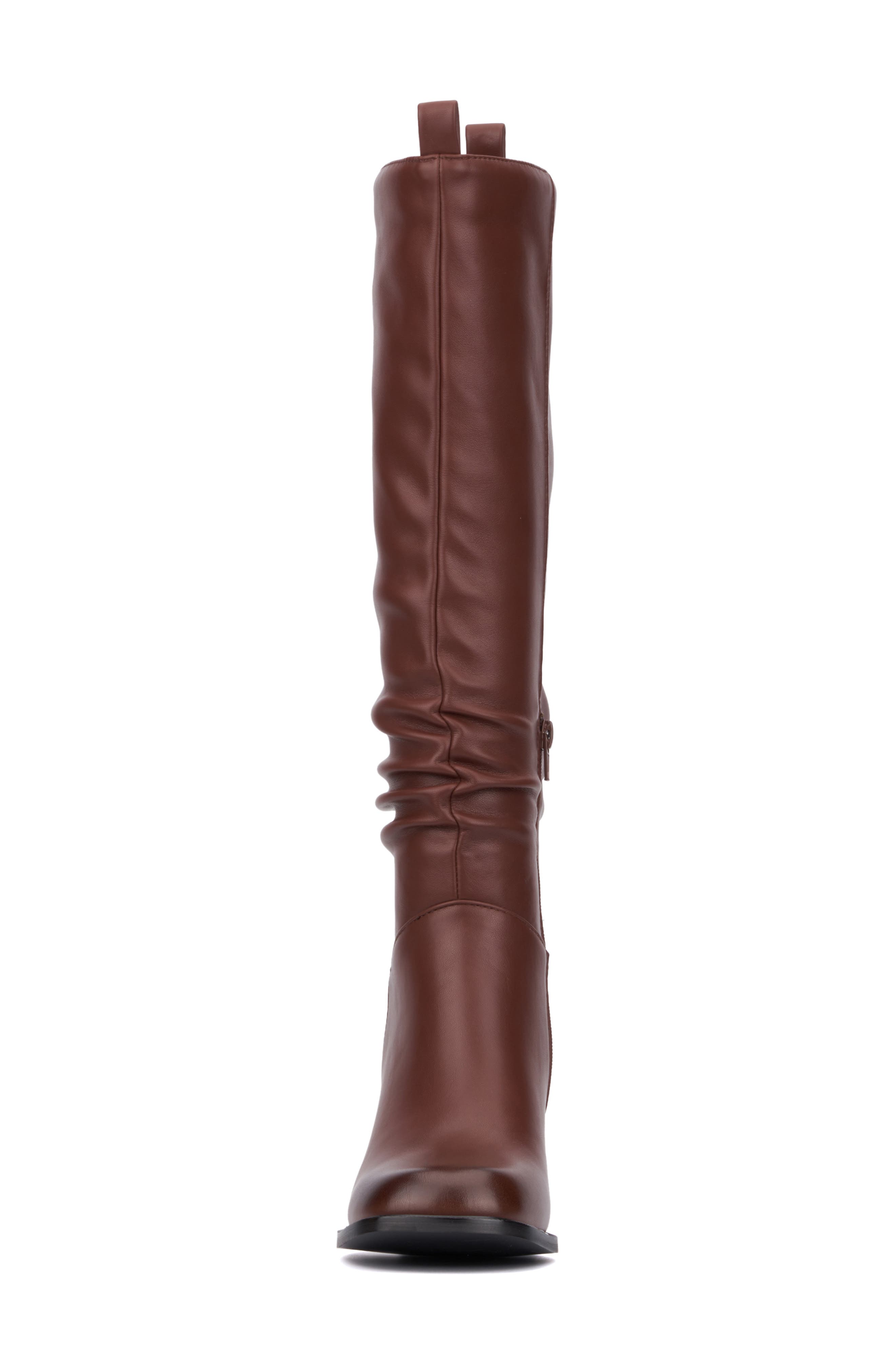OLIVIA MILLER Solar Knee High Boot, Alternate, color, Brown