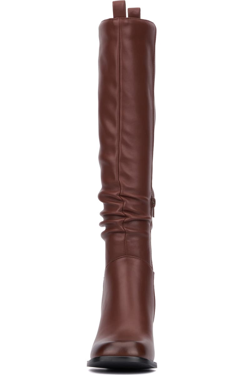 OLIVIA MILLER Solar Knee High Boot, Alternate, color, Brown