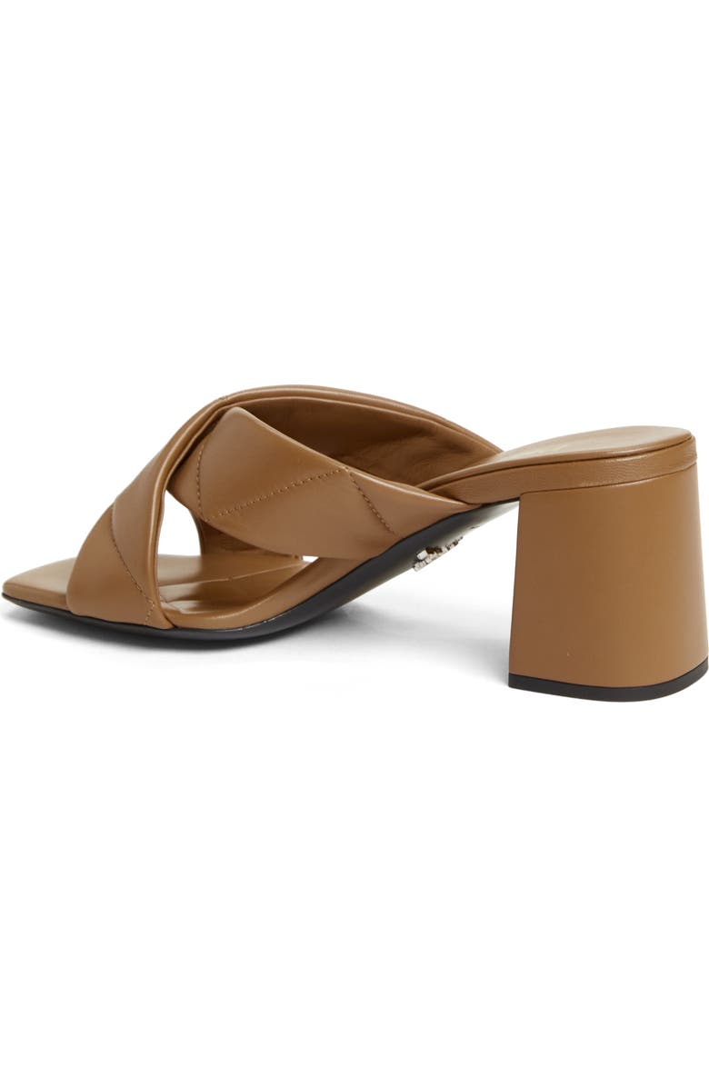 Prada Cross Strap Block Heel Sandal, Alternate, color,