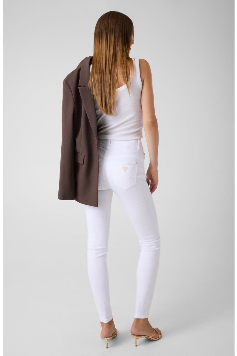 Shape Up High Waist Ankle Skinny Jeans, Alternate, color, PMOO-BEIGE