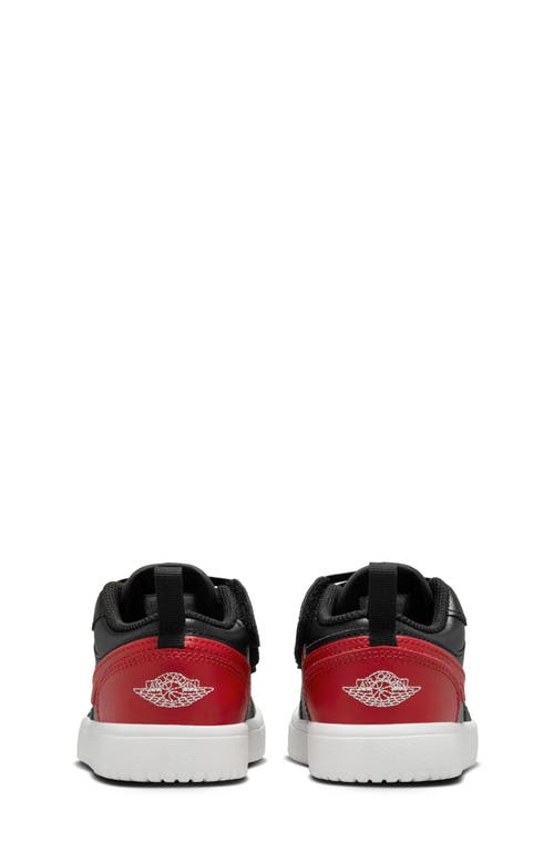 Nike Kids' Air Jordan 1 Low Alt Sneaker In Black/varsity Red/summit
