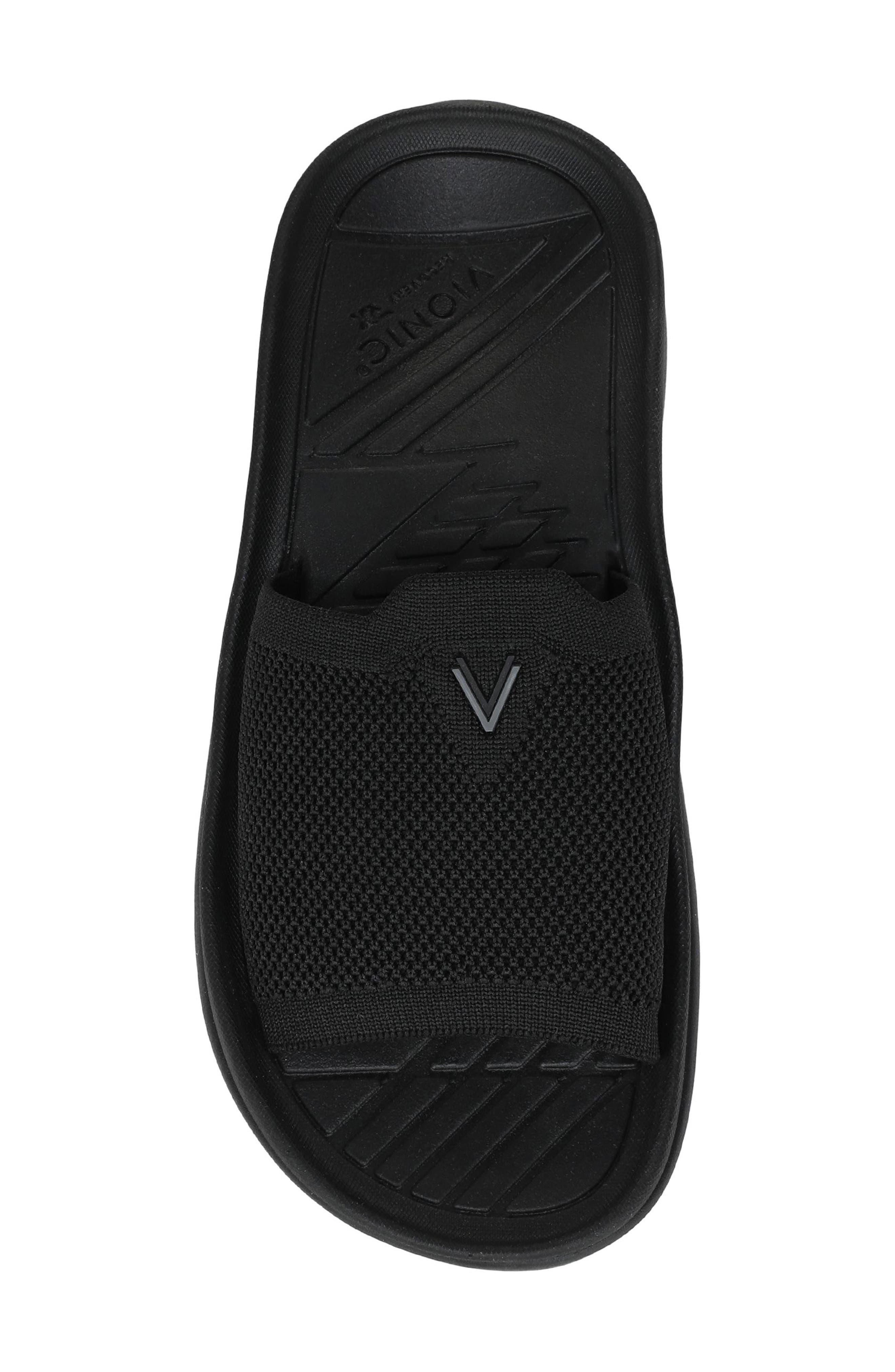 Haven RX Mesh Recovery Slide Sandal, Alternate, color, BLACK