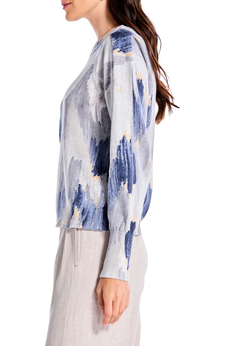 NIC+ZOE MIsty Ikat Sweater, Alternate, color,