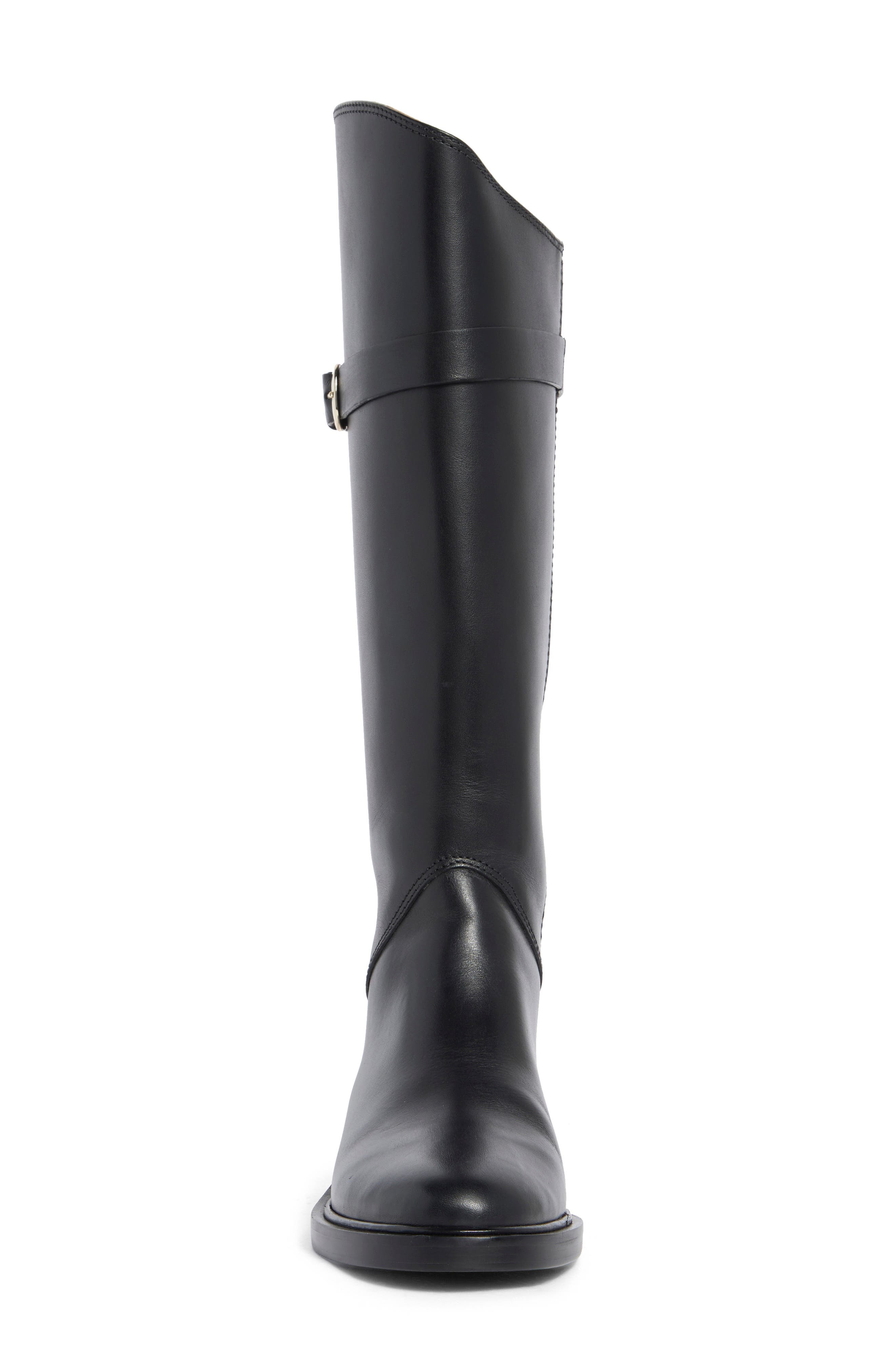 Franklin Leather Knee High Boot, Alternate, color, BLACK LEATHER