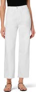 Joe's The Blake Raw Hem High Waist Crop Wide Leg Jeans