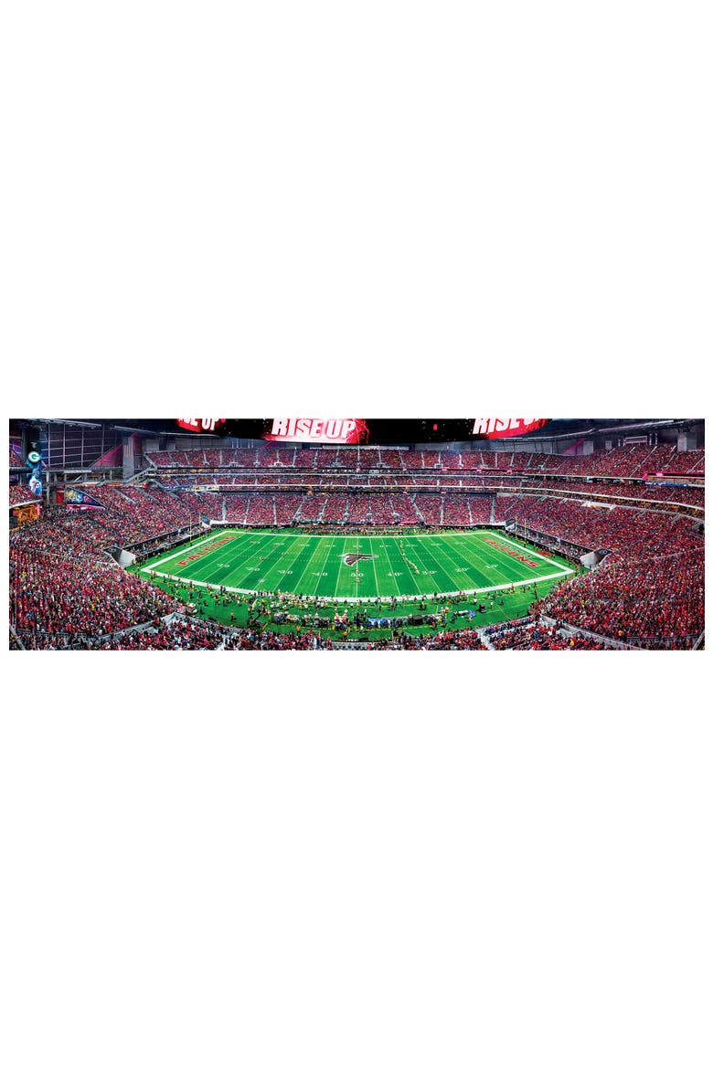 Atlanta Falcons 1000pc Panoramic Puzzle, Alternate, color, Multicolor