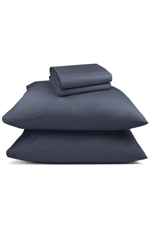 Signature Comfort 100% Egyptian Cotton Cool Percale Sheet Set