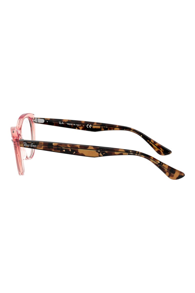 Unisex Nina 51mm Cat Eye Optical Glasses, Alternate, color, PINK