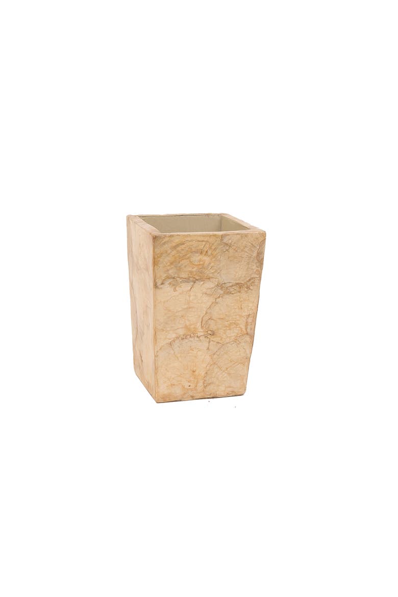 Marquesa Pearlized Decorative Cup, Main, color, Beige