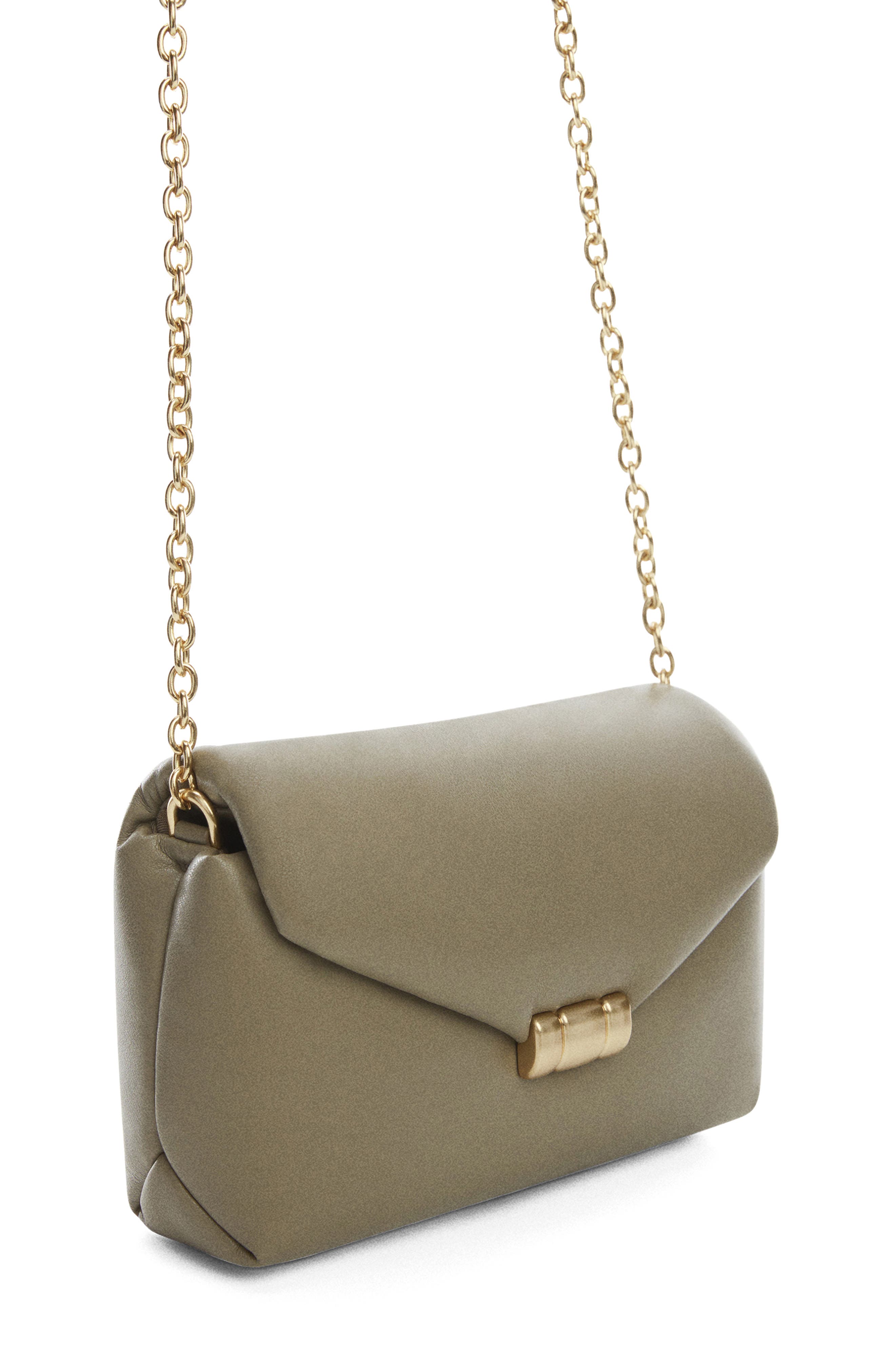 MANGO Envelope Faux Leather Crossbody Bag, Alternate, color, 