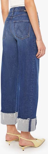 The Half Pipe Cuffed Ankle Wide Leg Jeans