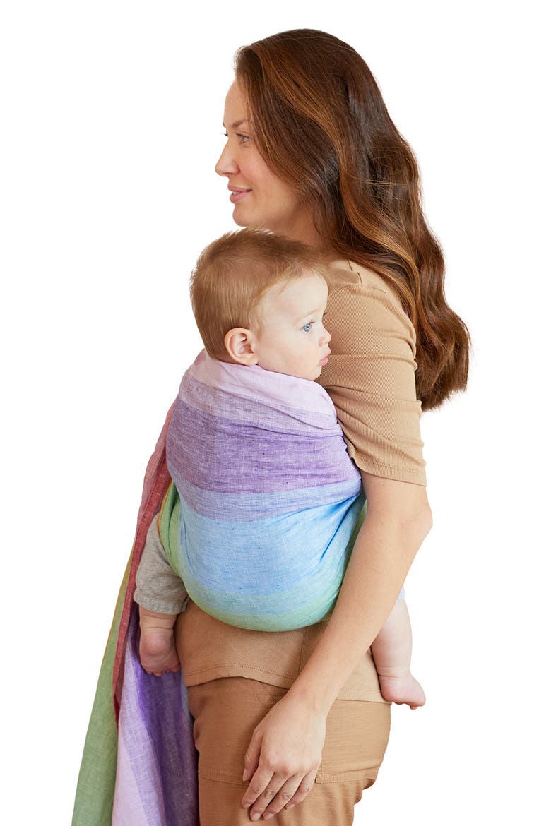 Ring Sling Rainbow Baby Carrier, Alternate, color, RAINBOW