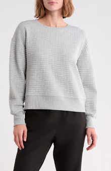 Nancy Quilted Pullover Sweatshirt