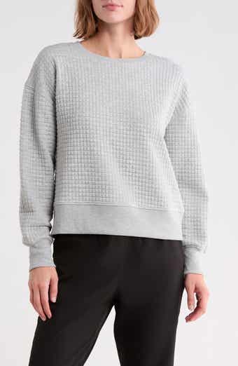 Nancy Quilted Pullover Sweatshirt