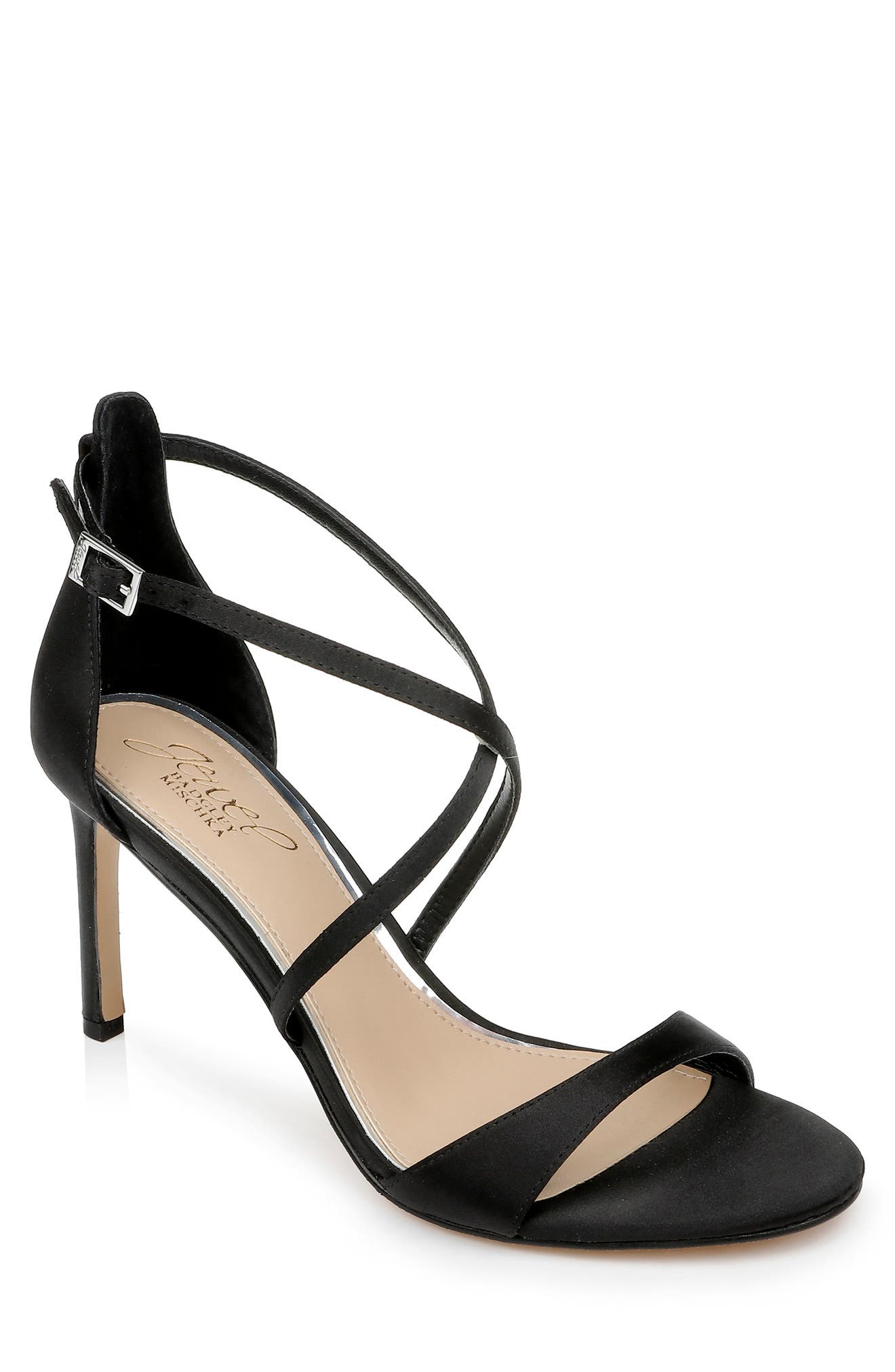 Jewel Badgley Mischka Dimitra Strappy Sandal, Main, color, 