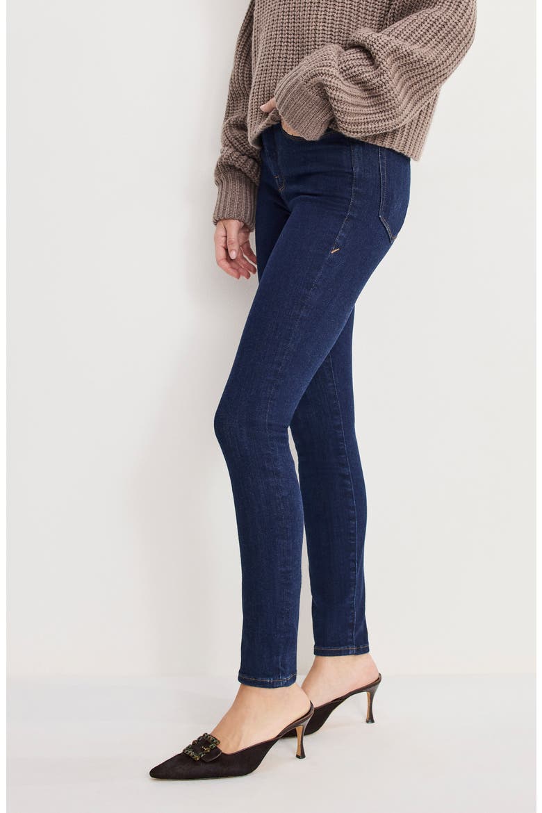 Good Legs Skinny Jeans, Alternate, color, INDIGO1153