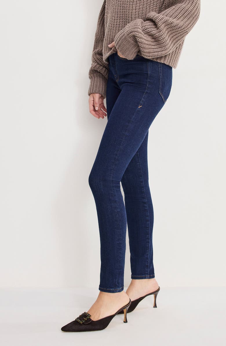 Good American Good Legs Skinny Jeans, Alternate, color, Indigo1153