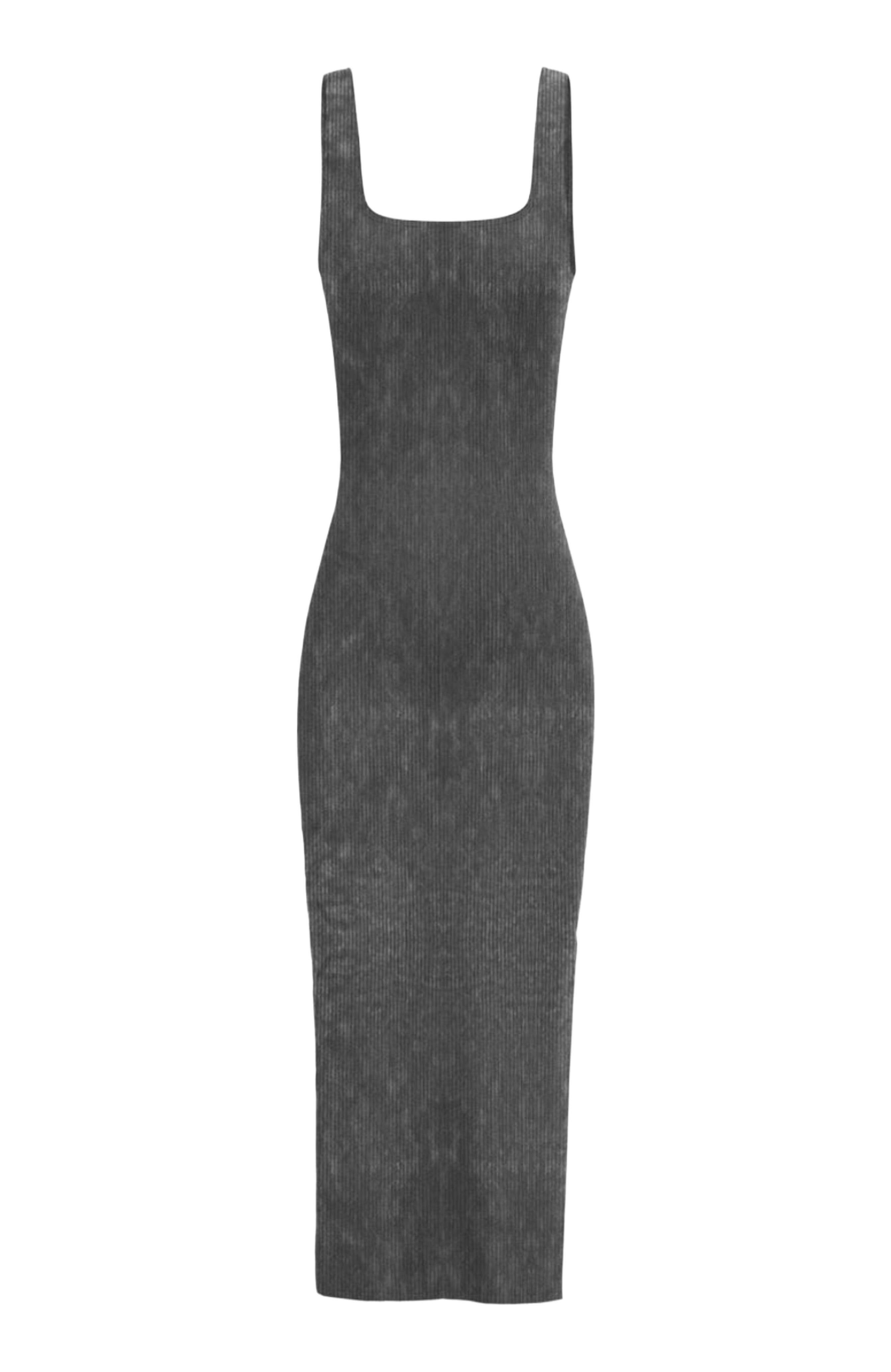 Cloud II Rib Basic Midi Dress - image 2
