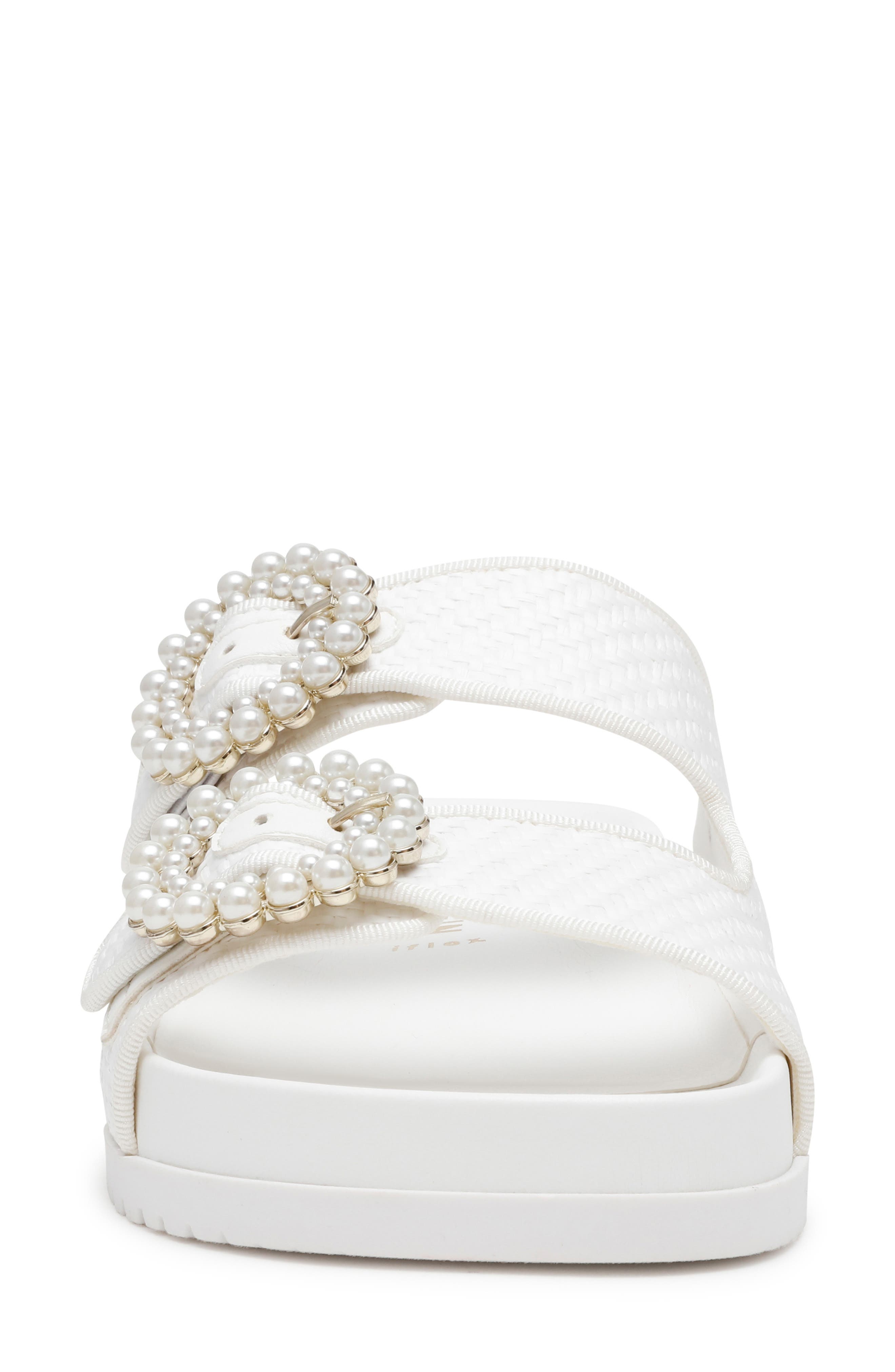 Anne Klein Happy Platform Slide Sandal, Alternate, color, 