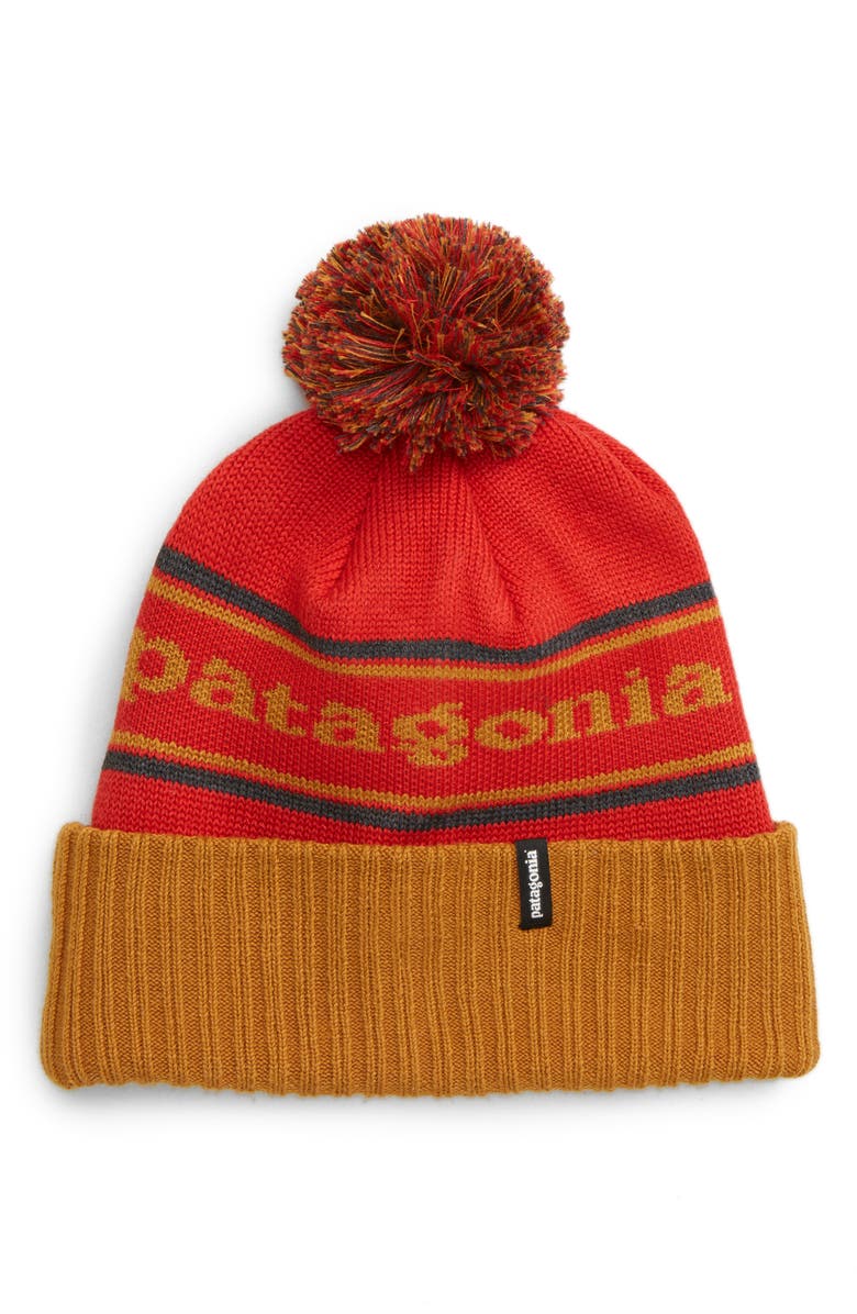 Patagonia Powder Town Beanie, Main, color, 