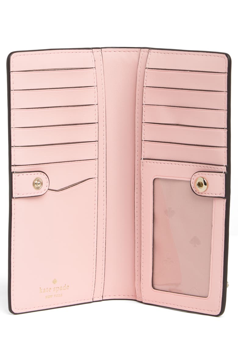Kate Spade New York staci large slim bifold wallet, Alternate, color, 