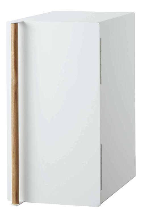 Yamazaki Vertical Bread Box In White