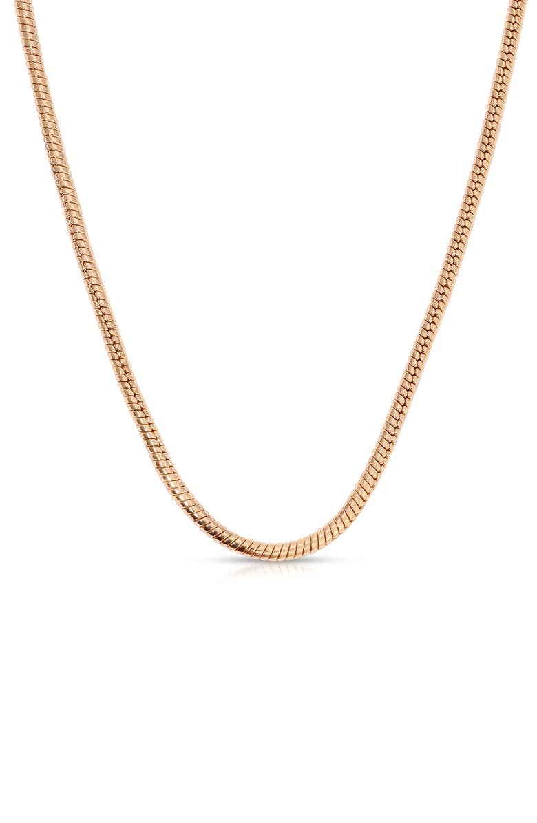 Ettika Snake Chain Necklace, Main, color, 