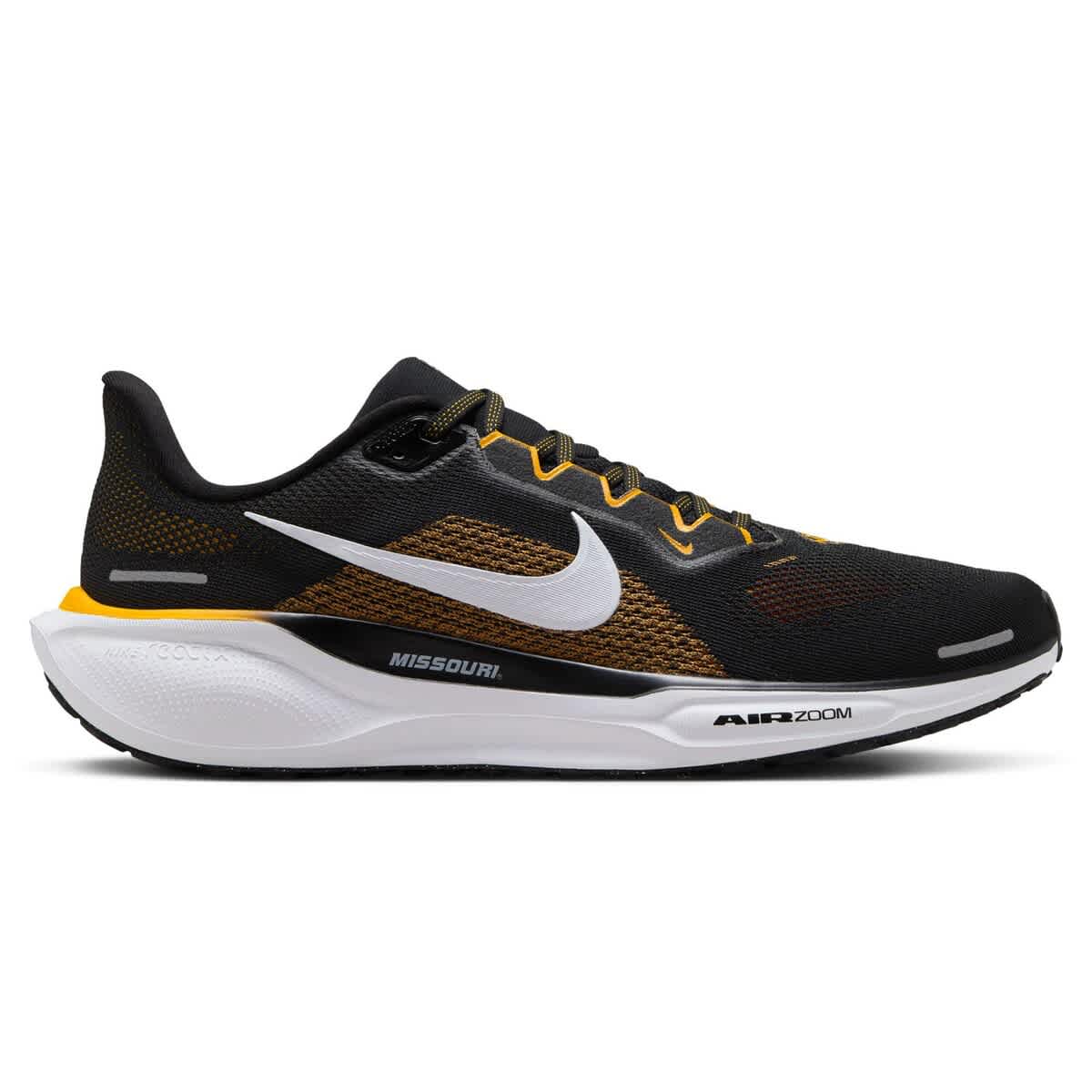 Nike Unisex Nike Black Missouri Tigers Zoom Pegasus 41 Running Shoes, Main, color, 