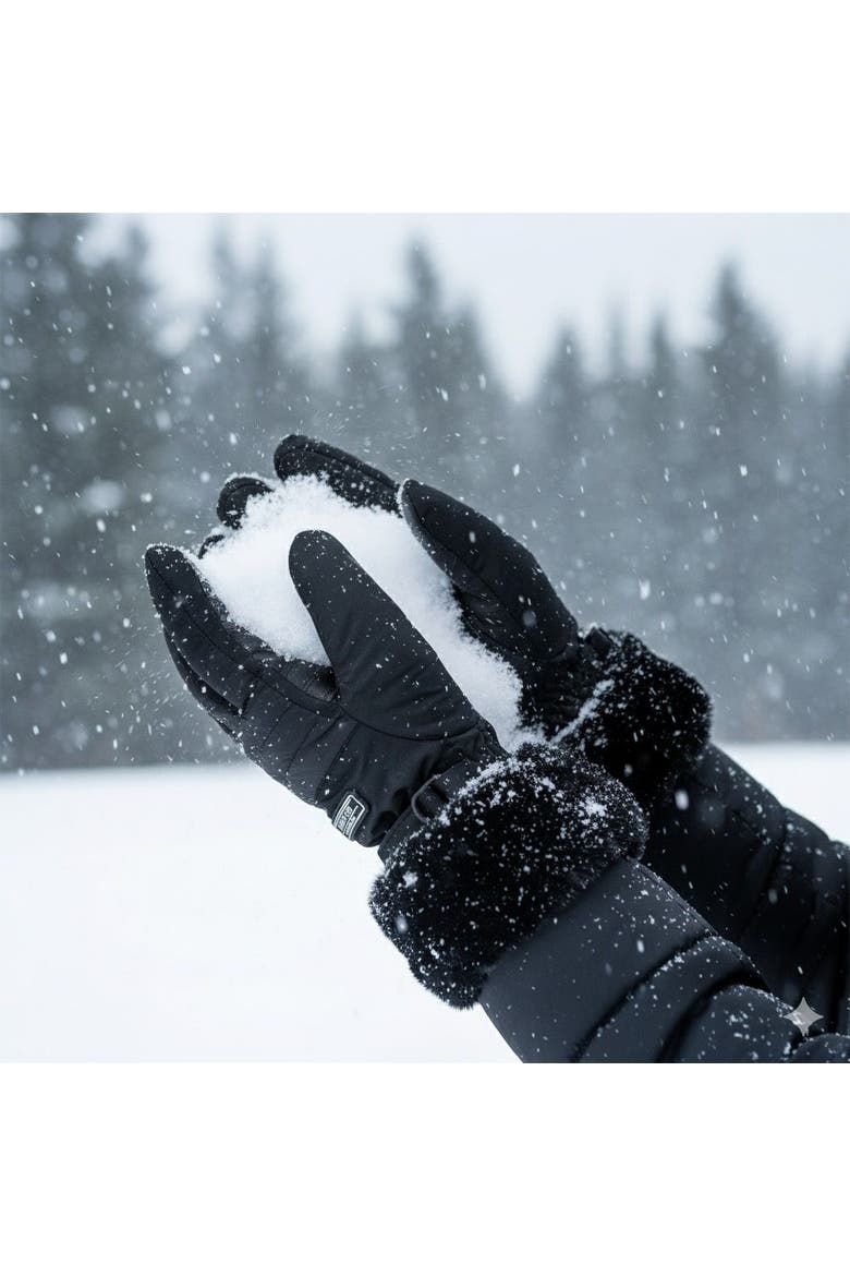 Women's Winter Gloves, Alternate, color, Black