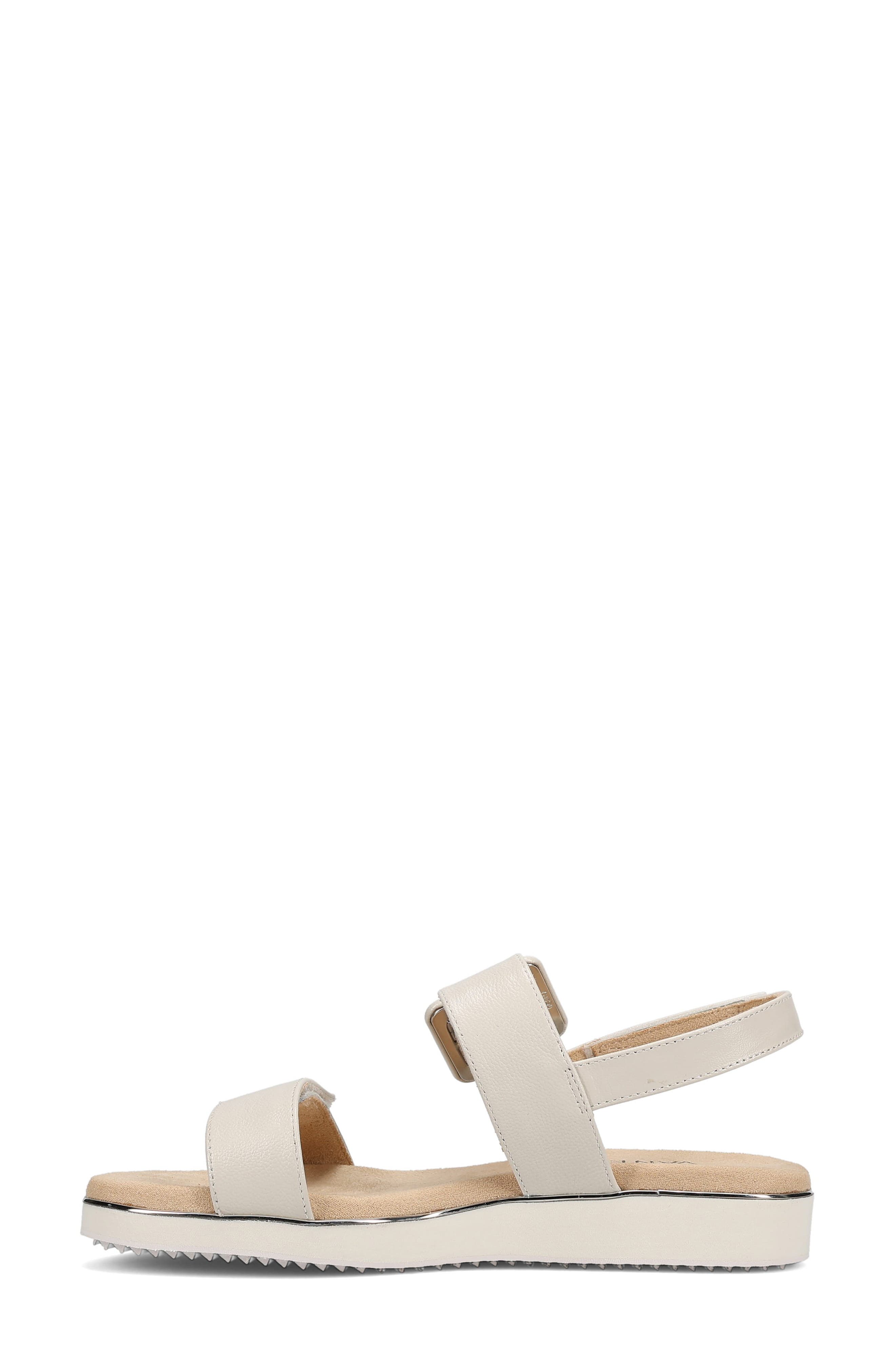 Elysha Sandal, Alternate, color, BIANCA