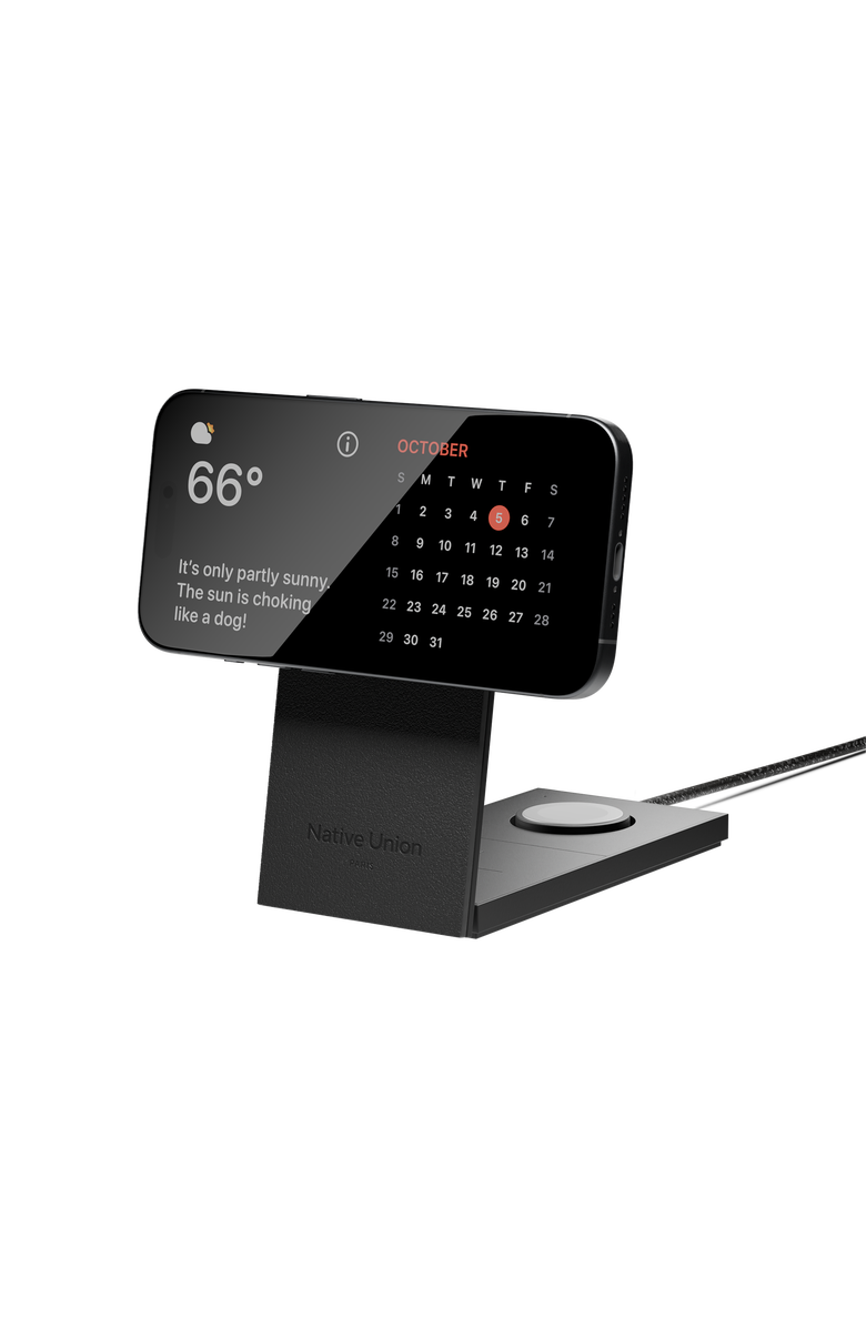 Native Union Rise 3in1 MagneticCharger, Alternate, color, Black