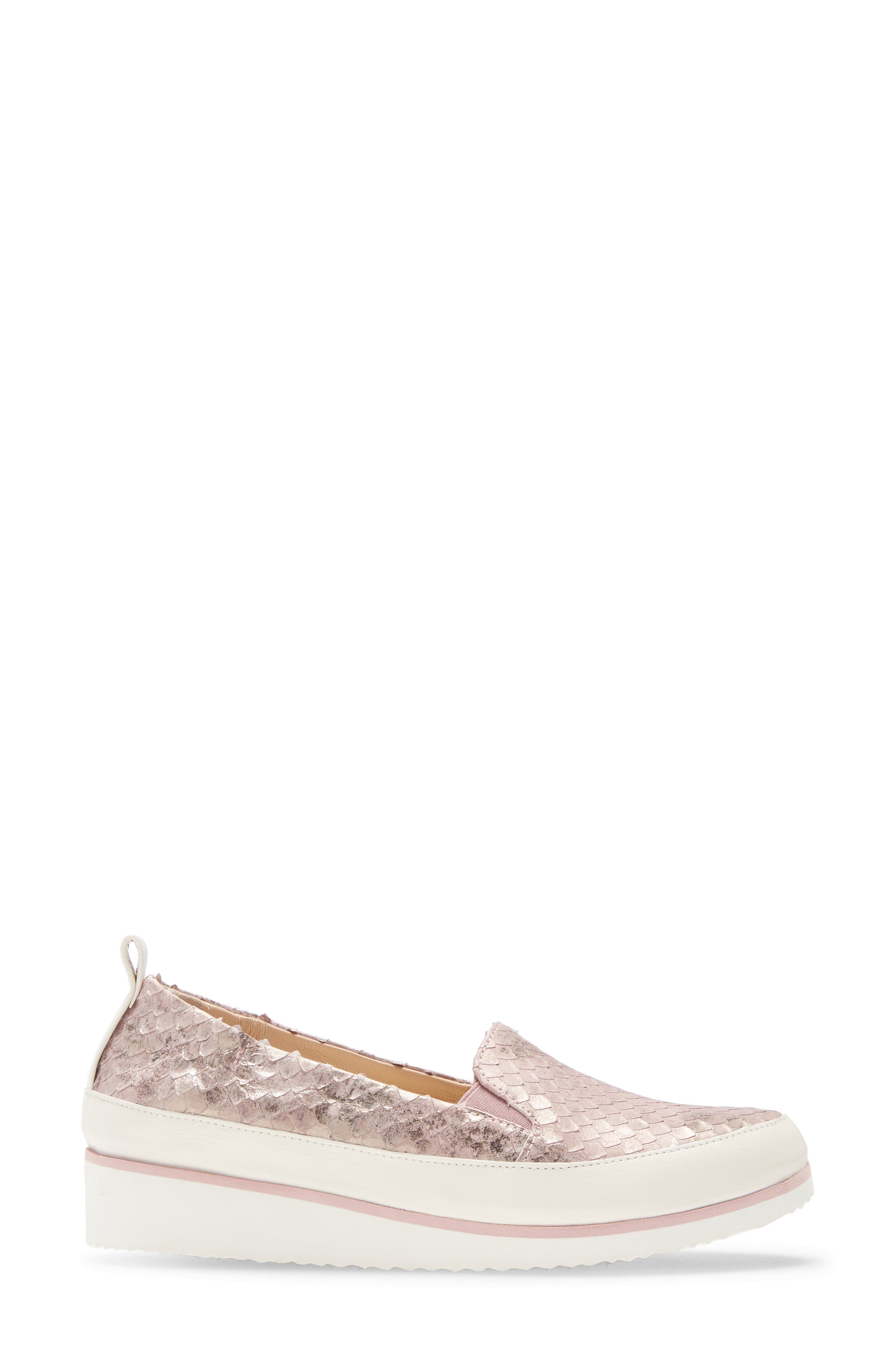 Nell Slip-On Sneaker, Alternate, color, ROSE METALLIC