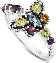 SAMUEL B. Multistone Butterfly Ring