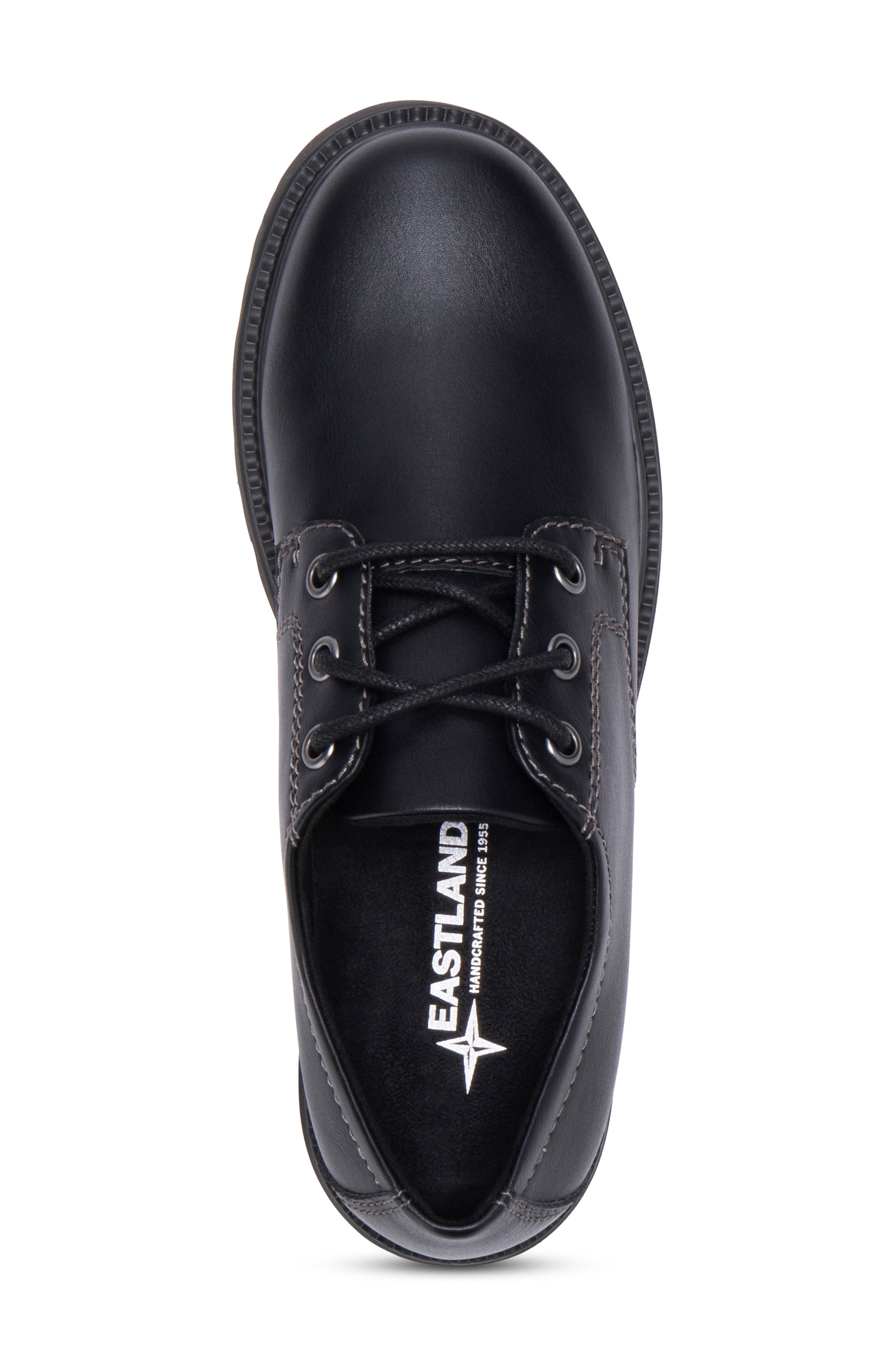 Eastland Dawn Lug Sole Derby, Alternate, color, Black