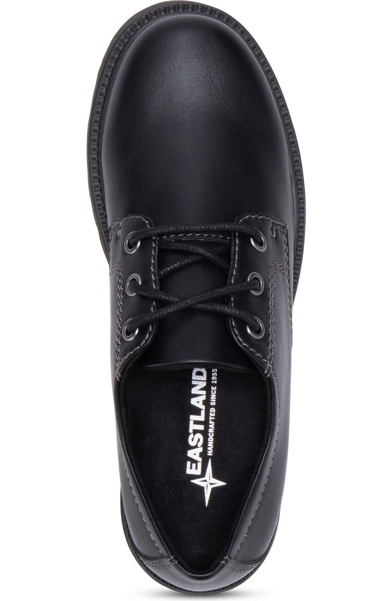 Eastland Dawn Lug Sole Derby, Alternate, color, Black