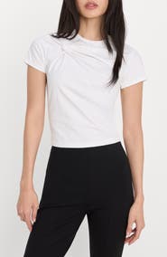 Good American Superstretch Twist T-Shirt