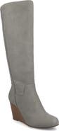 Journee Collection JOURNEE Langly Wedge Heel Tall Boot